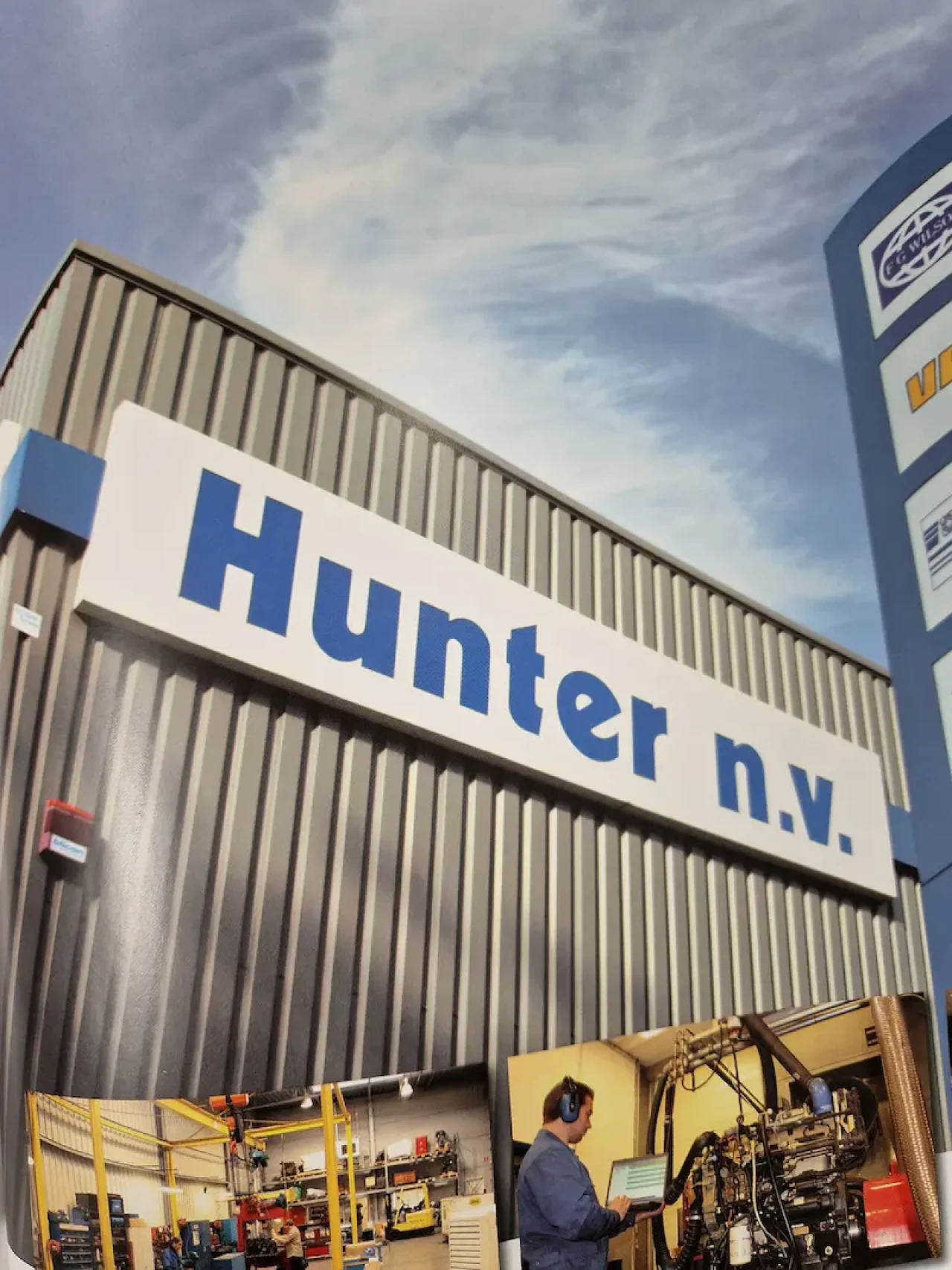 Archivfoto oder Dokument zur Übernahme von Hunter NV im Jahr 1992 als Teil der Expansion von Koninklijke Van Twist
