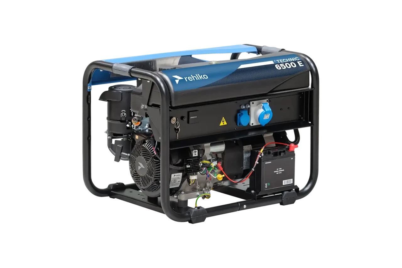 Rehlko Technic 6500 E C5 Mobiel Aggregaat Benzine