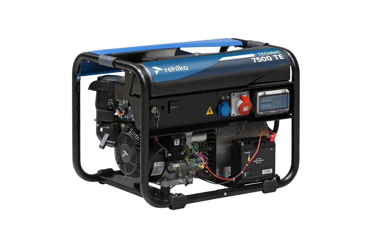 Rehlko Technic 7500 TE C5 Mobiel Aggregaat Benzine